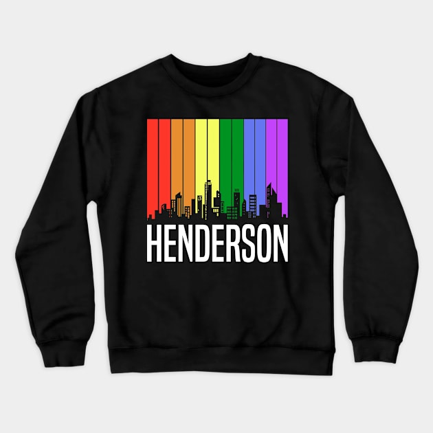 The Love For My City Henderson Great Gift For Everyone Who Likes This Place. Crewneck Sweatshirt by gdimido